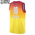 All-Star 2023 Trikot Team 2 Domantas Sabonis 10 Nike Orange Swingman - Kinder